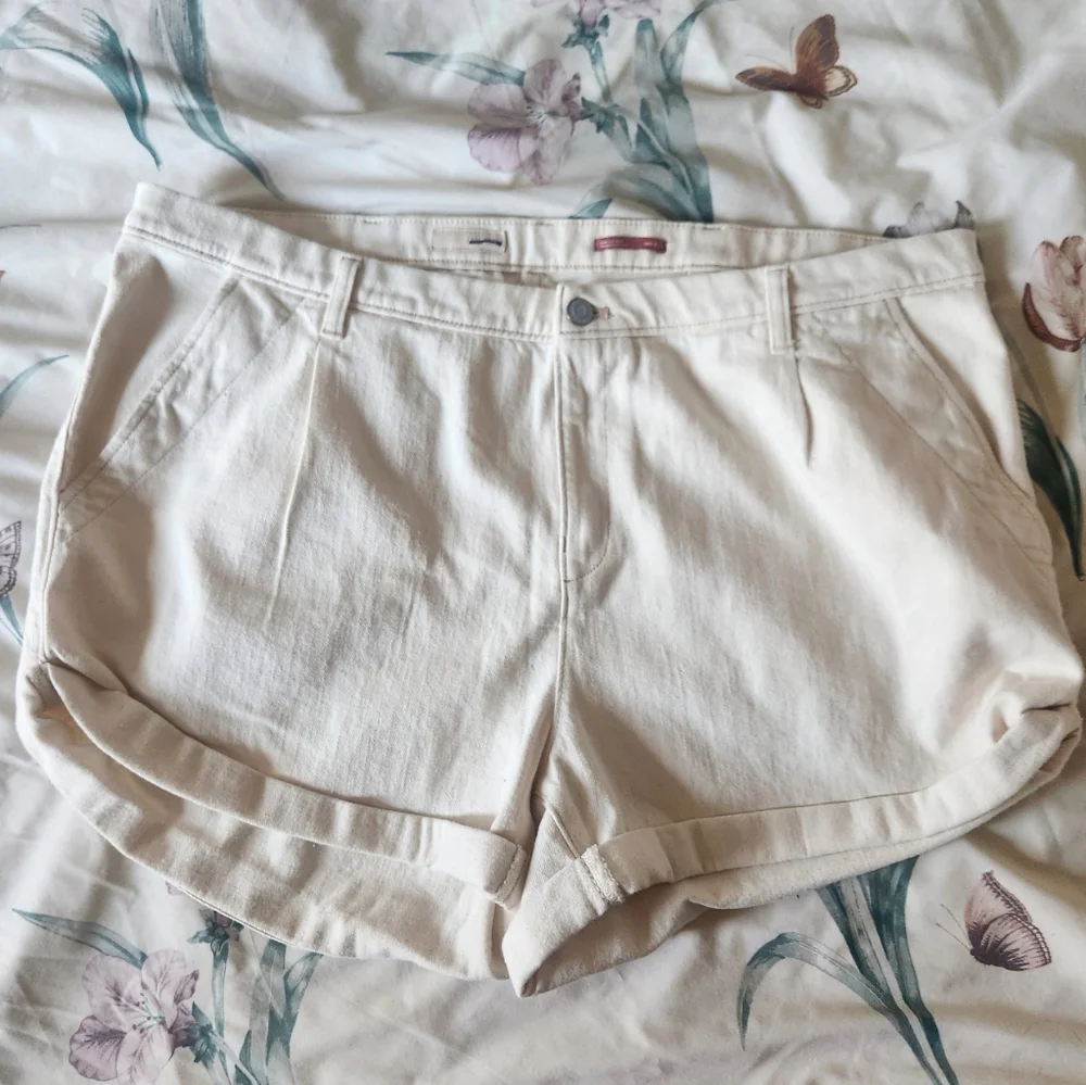NWT Anthropologie Pilcro Knit High Rise 18W shorts